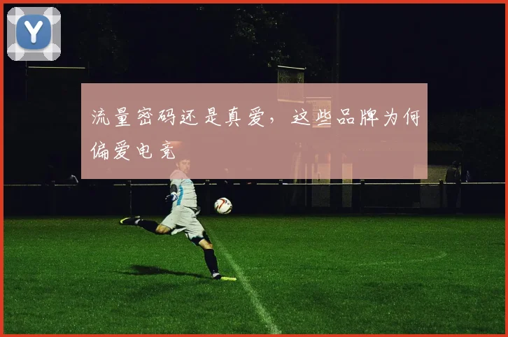 流量密码还是真爱，这些品牌为何偏爱电竞